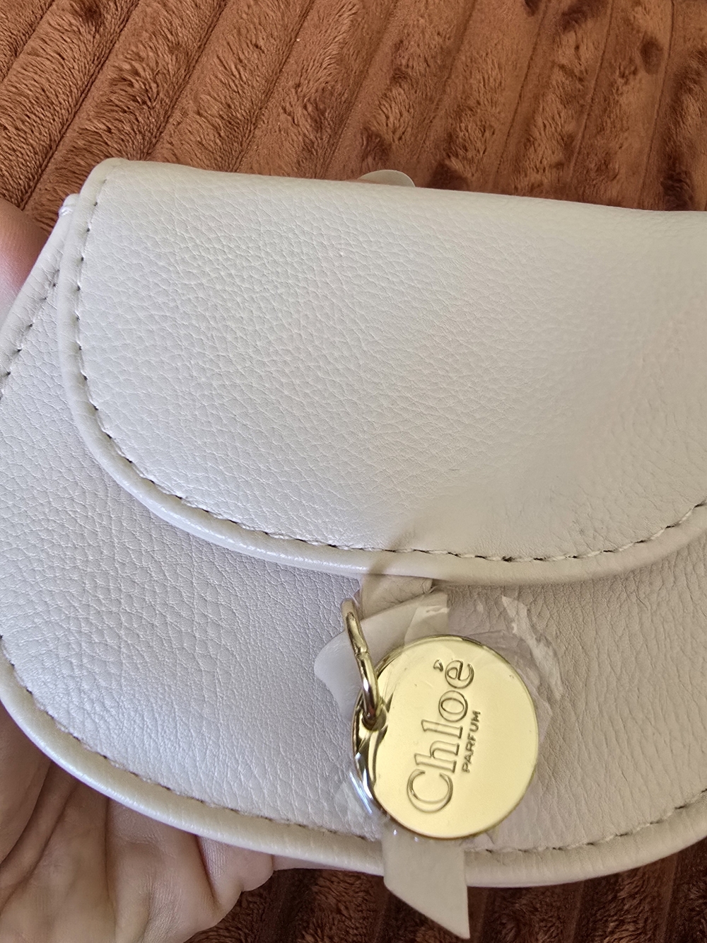 Chloé Light Pink Leather Small Coin Pouch - Picture 4 of 4
